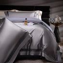 GobekUsa Damask Lyocell Cotton Bedding Set with Soft Silky Finish