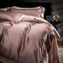 GobekUsa Damask Lyocell Cotton Bedding Set with Soft Silky Finish