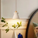 GobekUsa LED Wood Yellow Travertine Pendant Light for Living Room Bedside - Nordic Interior Lighting