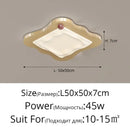 GobekUsa Cream Style LED Ceiling Light for Bedroom and Living Room Decor
