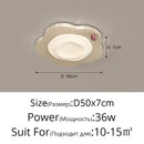 GobekUsa Cream Style LED Ceiling Light for Bedroom and Living Room Decor