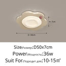 GobekUsa Cream Style LED Ceiling Light for Bedroom and Living Room Decor