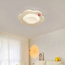 GobekUsa Cream Style LED Ceiling Light for Bedroom and Living Room Decor