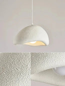 GobekUsa Cream Style Cloud Chandelier Cement LED Pendant Lamp - Modern Hanging Light