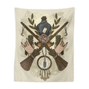 Cream tarot witchcraft tapestry bedroom occult wall decor by Decorbites