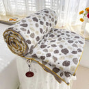 GobekUsa Double Layered Soya Fibre Filling Quilt: Soft, Breathable, Grade A Maternal and Child Comforter
