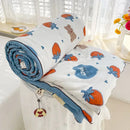 GobekUsa Double Layered Soya Fibre Filling Quilt: Soft, Breathable, Grade A Maternal and Child Comforter
