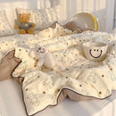 GobekUsa Double Layered Soya Fibre Filling Quilt: Soft, Breathable, Grade A Maternal and Child Comforter