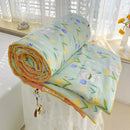GobekUsa Double Layered Soya Fibre Filling Quilt: Soft, Breathable, Grade A Maternal and Child Comforter