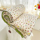 GobekUsa Double Layered Soya Fibre Filling Quilt: Soft, Breathable, Grade A Maternal and Child Comforter