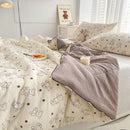 GobekUsa Double Layered Soya Fibre Filling Quilt: Soft, Breathable, Grade A Maternal and Child Comforter