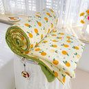 GobekUsa Double Layered Soya Fibre Filling Quilt: Soft, Breathable, Grade A Maternal and Child Comforter
