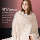 GobekUsa Cozy Knit Blanket for Home & Travel - Soft & Warm Throw Blanket