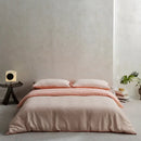 GobekUsa 100% Cotton Foam Yarn Bedding Set with Solid Color Jacquard Design