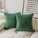 Cream textured knit decorative pillow cover living room throw pillow by Decorbites
