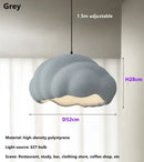 GobekUsa Cream Wabi Sabi LED Pendant Chandelier - Elegant Dining Room & Bedroom Decor