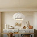 GobekUsa Cream Wabi Sabi LED Pendant Chandelier - Elegant Dining Room & Bedroom Decor