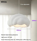 GobekUsa Cream Wabi Sabi LED Pendant Chandelier - Elegant Dining Room & Bedroom Decor