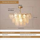 GobekUsa Cream Wind Crystal Chandelier - Elegant French Design for Luxury Living Spaces