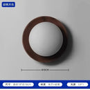 GobekUsa Cream Wind Dumplings LED Wall Light for Home Decor