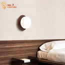 GobekUsa Cream Wind Dumplings LED Wall Light for Home Decor