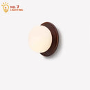 GobekUsa Cream Wind Dumplings LED Wall Light for Home Decor