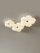 GobekUsa Cream Wind Eye Protection Ceiling Light for Living Room and Bedroom