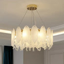 GobekUsa Cream Wind LED Chandelier for Master Bedroom, Living Room & Children's Room