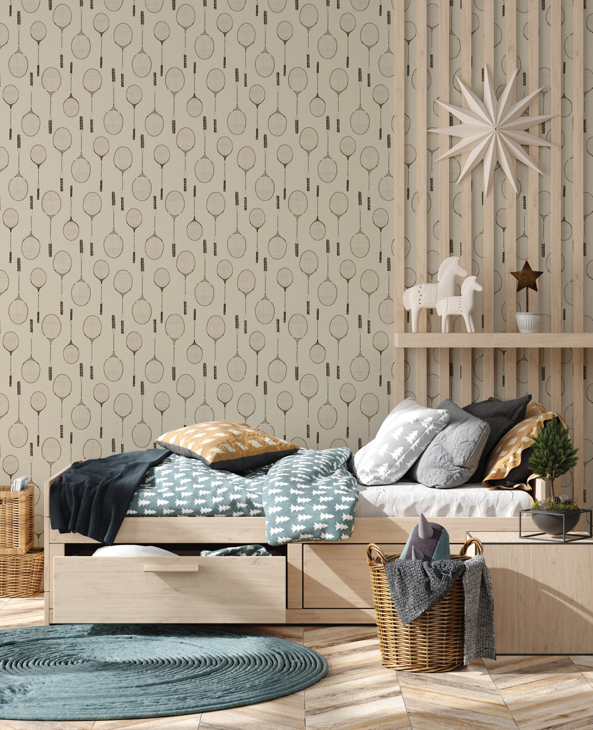Decker Wallpaper by Hailey Kiefer Designs, photo 4 of 9