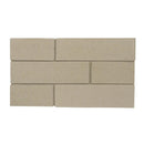 Creame Brulee Semi Gloss Glazed Terracotta Tiles 2 1/8x7 1/2