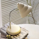 GobekUsa Creamy Style Screw Decoration Desk Lamp for Reading and Studying