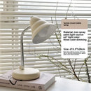 GobekUsa Creamy Style Screw Decoration Desk Lamp for Reading and Studying