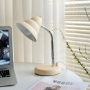 GobekUsa Creamy Style Screw Decoration Desk Lamp for Reading and Studying