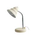 GobekUsa Creamy Style Screw Decoration Desk Lamp for Reading and Studying