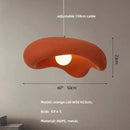 GobekUsa Creamy Style Pendant Light | Resin Dining Room LED Island Lamp