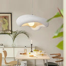 GobekUsa Creamy Style Resin Pendant Light, G9 LED, Dining Room & Kitchen Island Decor