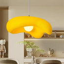 GobekUsa Creamy Style Resin Pendant Light, G9 LED, Dining Room & Kitchen Island Decor
