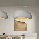 GobekUsa Creamy Style Wabi Sabi Chandelier Stairs Nordic Led Pendant Lights