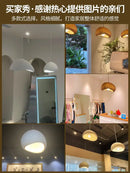 GobekUsa Creamy Style Wabi Sabi Chandelier Stairs Nordic Led Pendant Lights