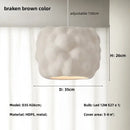 GobekUsa Creamy Style Pendant Lights: Minimalist Nordic Design for Bedside, Restaurant, Bar