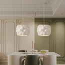 GobekUsa Creamy Style Pendant Lights: Minimalist Nordic Design for Bedside, Restaurant, Bar