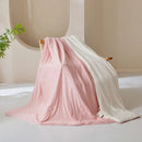 GobekUsa Ice Cream Silk Quilt for Cool Summer Comfort, Single/Double Air Conditioning Blanket
