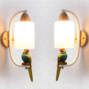 Creative Bird Lamp with Solid Wood Design for Aisle & Living Room
