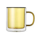 Creative blue & green whiskey wine glass tumbler set dining room mugs by Decorbites