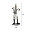 GobekUsa Creative Chef Wine Rack Sculpture Cup Holder Wine Cabinet Bar Accessories