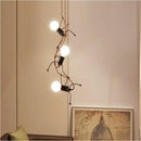 GobekUsa Iron Man Chandelier: Modern Creative Art Climber for Aisle, Corridor, Children's Room, Bedroom