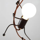 GobekUsa Iron Man Chandelier: Modern Creative Art Climber for Aisle, Corridor, Children's Room, Bedroom
