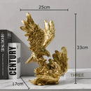 GobekUsa Flying Eagle Resin Desk Decoration - Creative Sculpture for Room Aesthetic