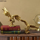 GobekUsa Flying Eagle Resin Desk Decoration - Creative Sculpture for Room Aesthetic
