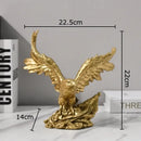 GobekUsa Flying Eagle Resin Desk Decoration - Creative Sculpture for Room Aesthetic